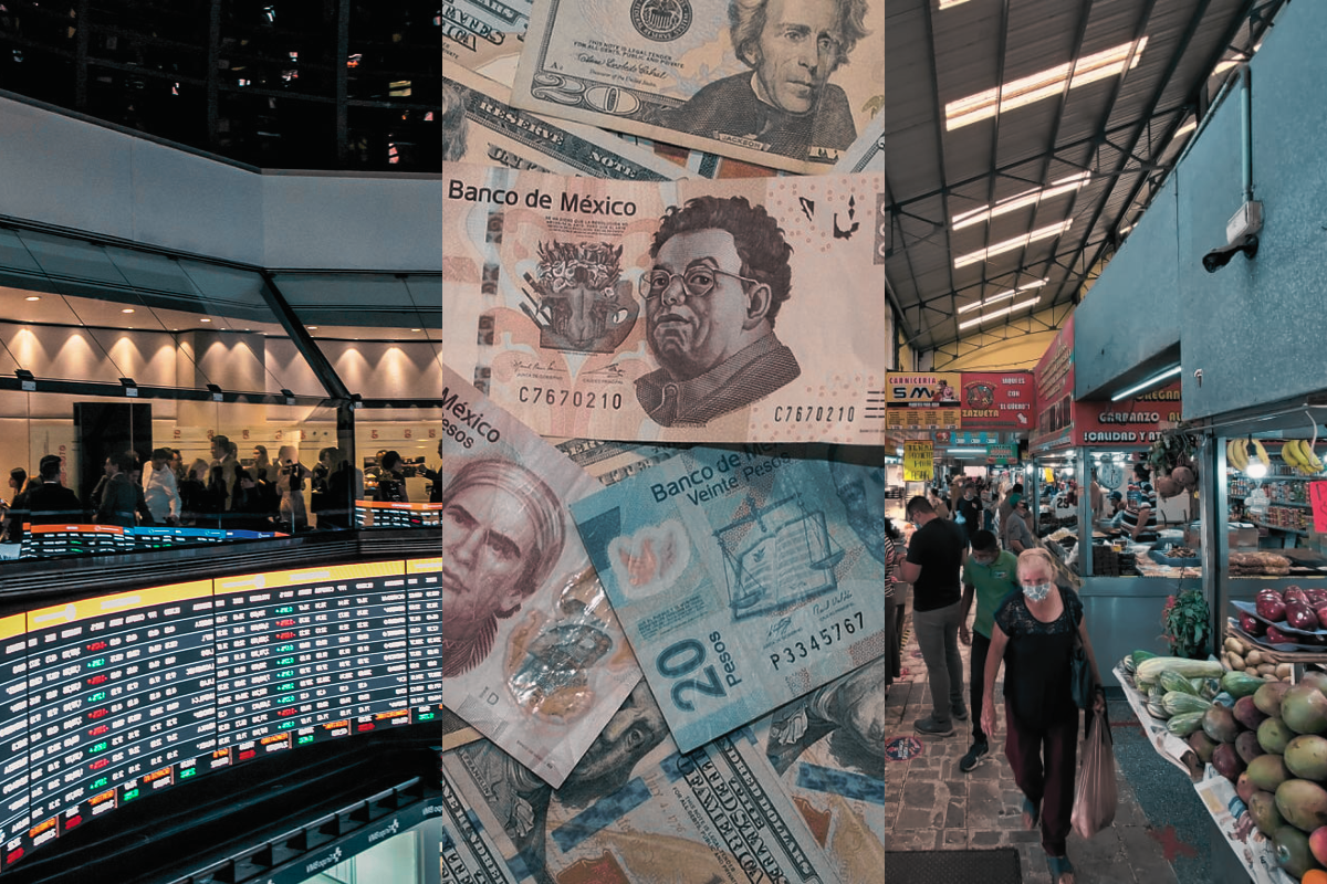 Bolsa mexicana de valores tiene semana complicada, peso mexicano cierra con pérdidas, datos macroeconómicos positivos