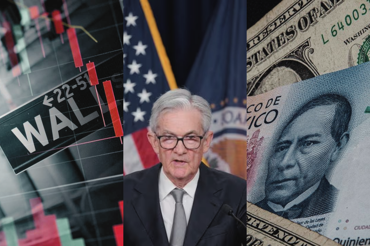 Caída de los mercados por inflación estadounidense superior a lo esperado, se descarta recorte de tasas por parte de la FED.