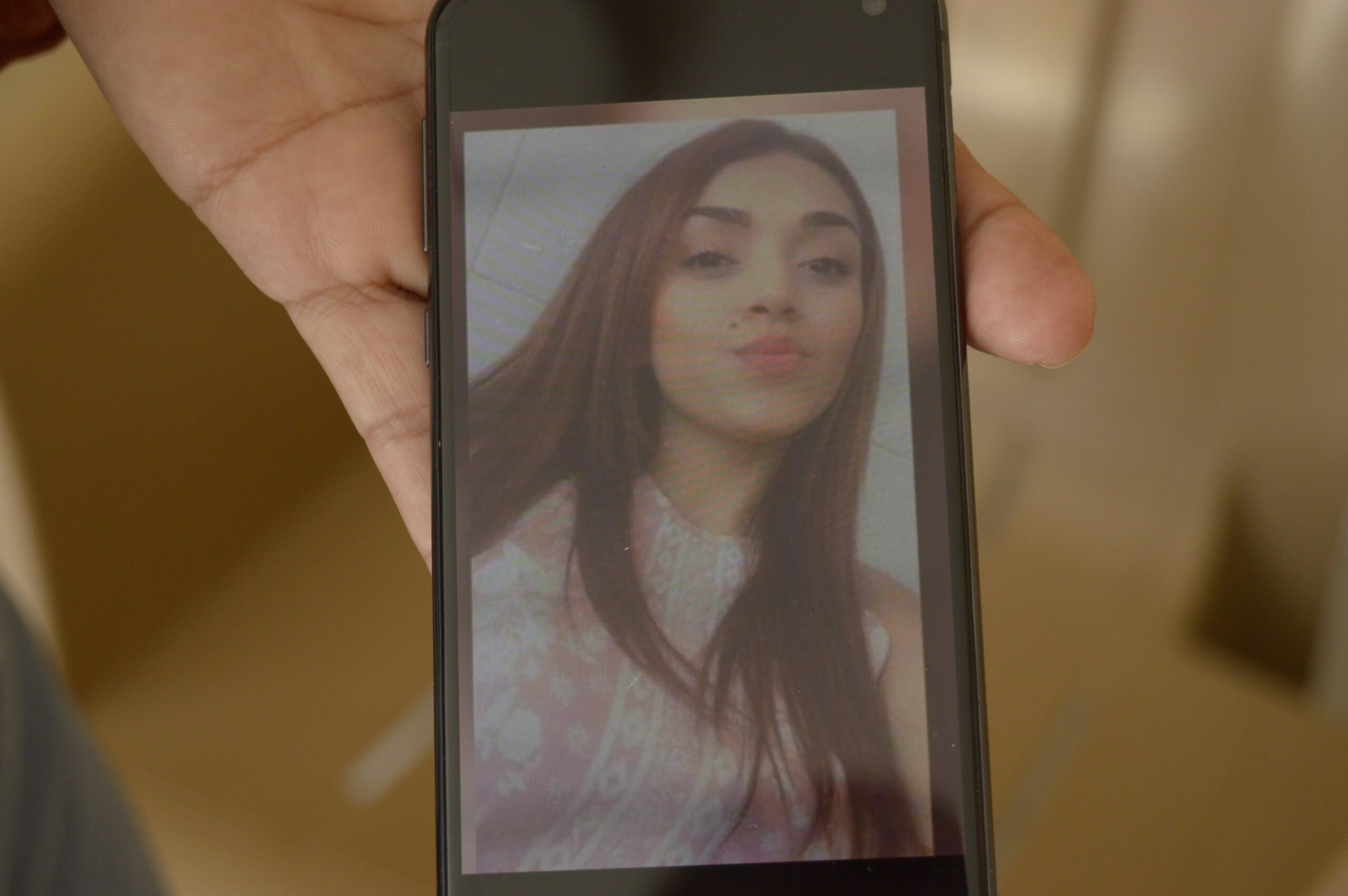 Yaritza Karely Arellano Hernández fue desaparecida el 24 de marzo en Monterrey, Nuevo León. Fotografía: Marcos Vizcarra