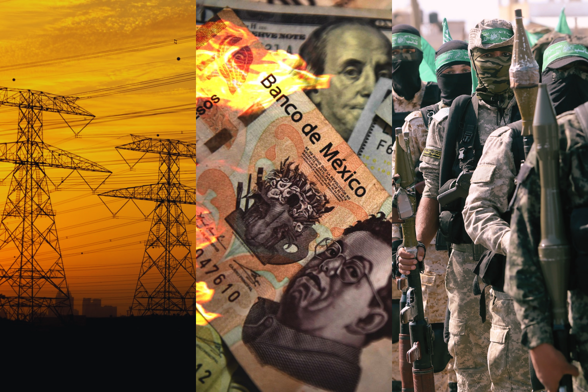 Amenaza por guerra en Medio Oriente y decisiones en materia de política monetaria tumban al peso.