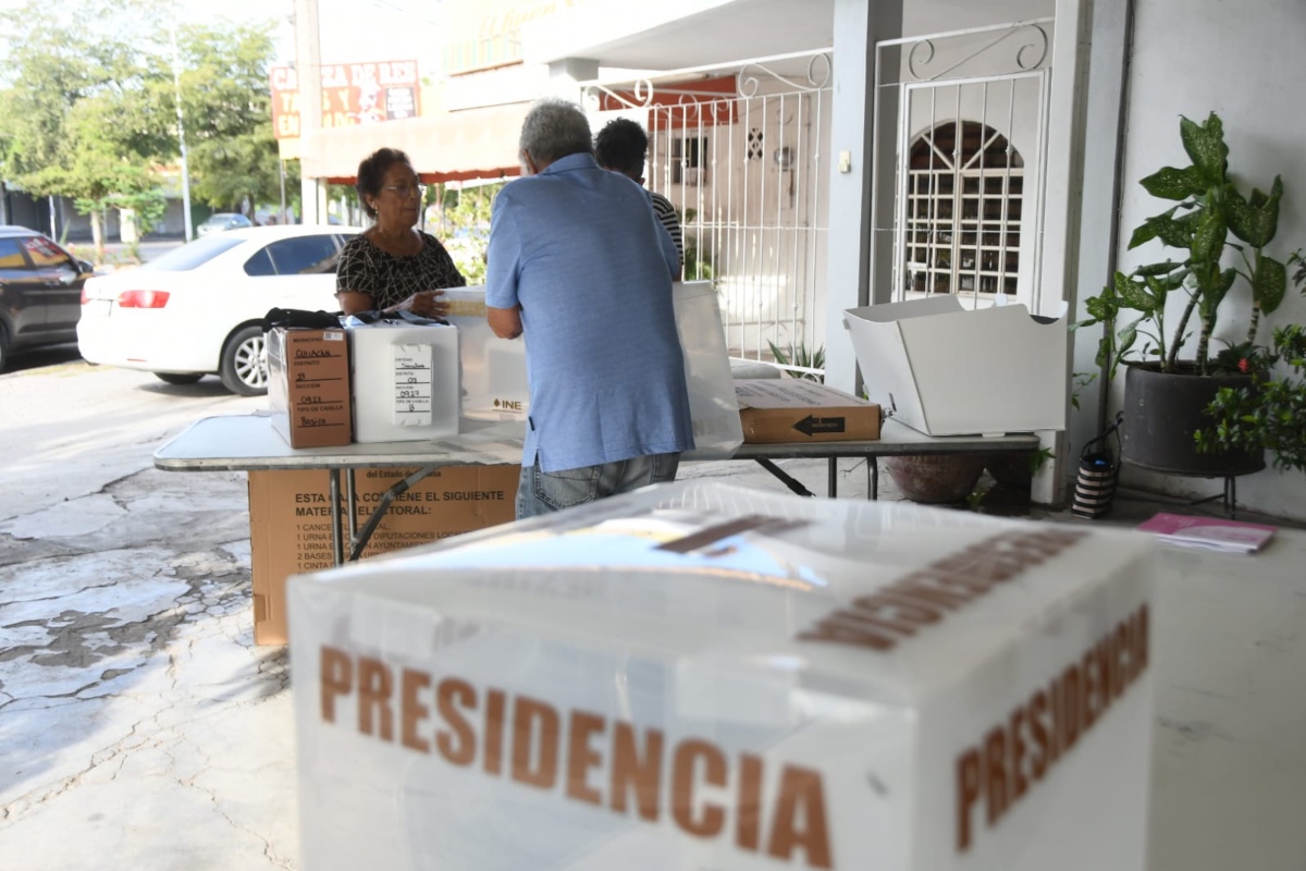 Comienza la instalación de casillas; ya se instalaron 1228, según el INE