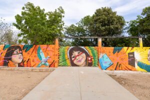 mural vamos pintando