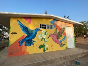 mural vamos pintando