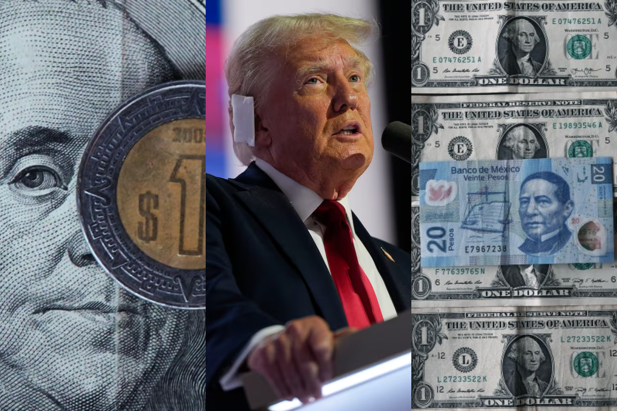 Cae peso mexicano Dondald Trump