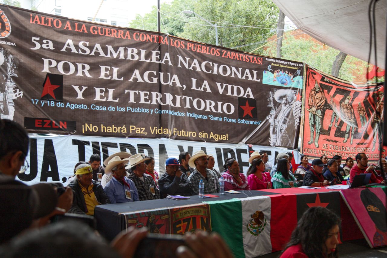 quinta asamblea nacional por el agua