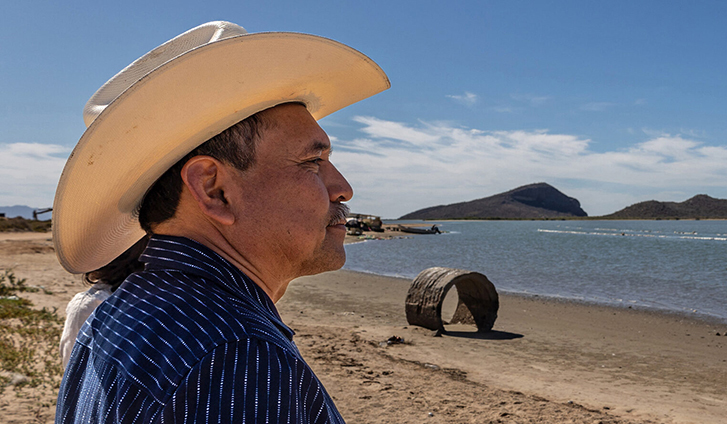 Mario Luna Romero, Agua, Río Yaqui