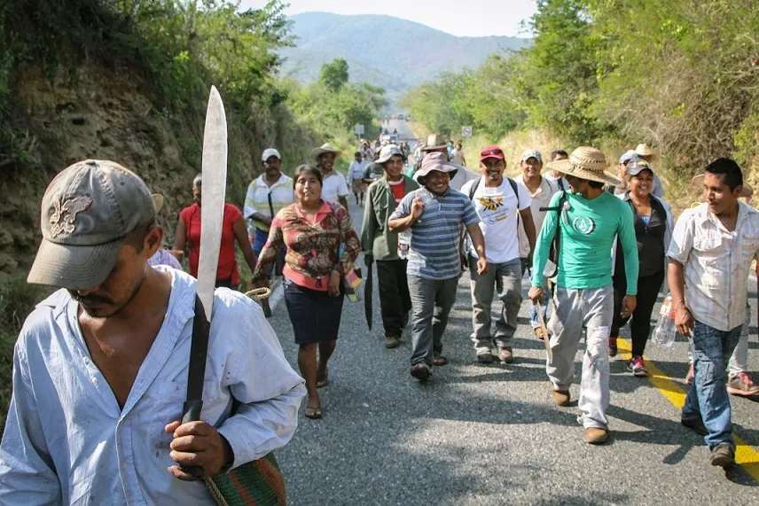 Santa María Ostula, Violencia, grupos criminales