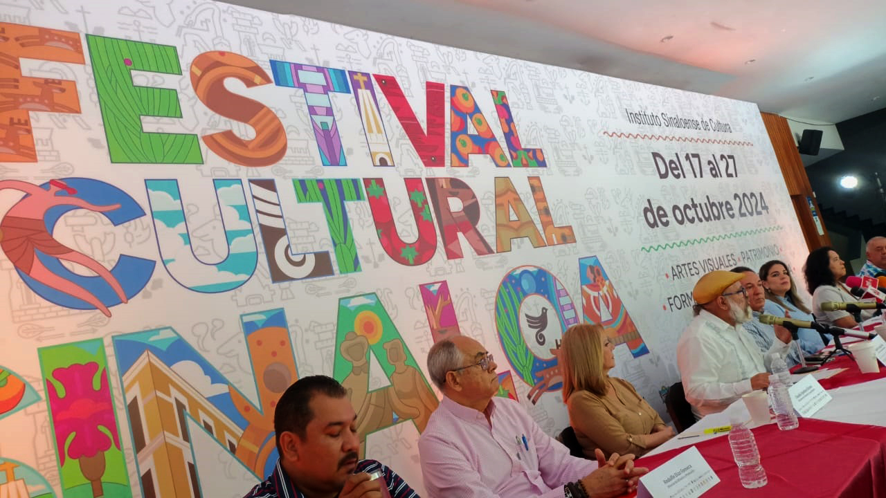 Festival Cultural Sinaloa 2024 rueda de prensa 2