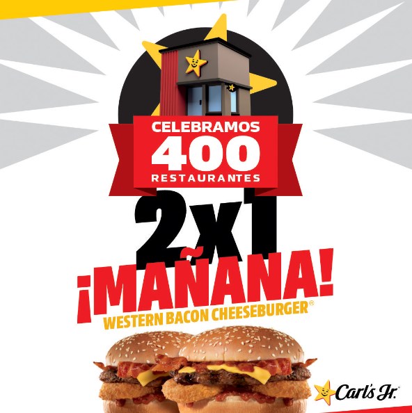 carls jr 2x1 culiacán