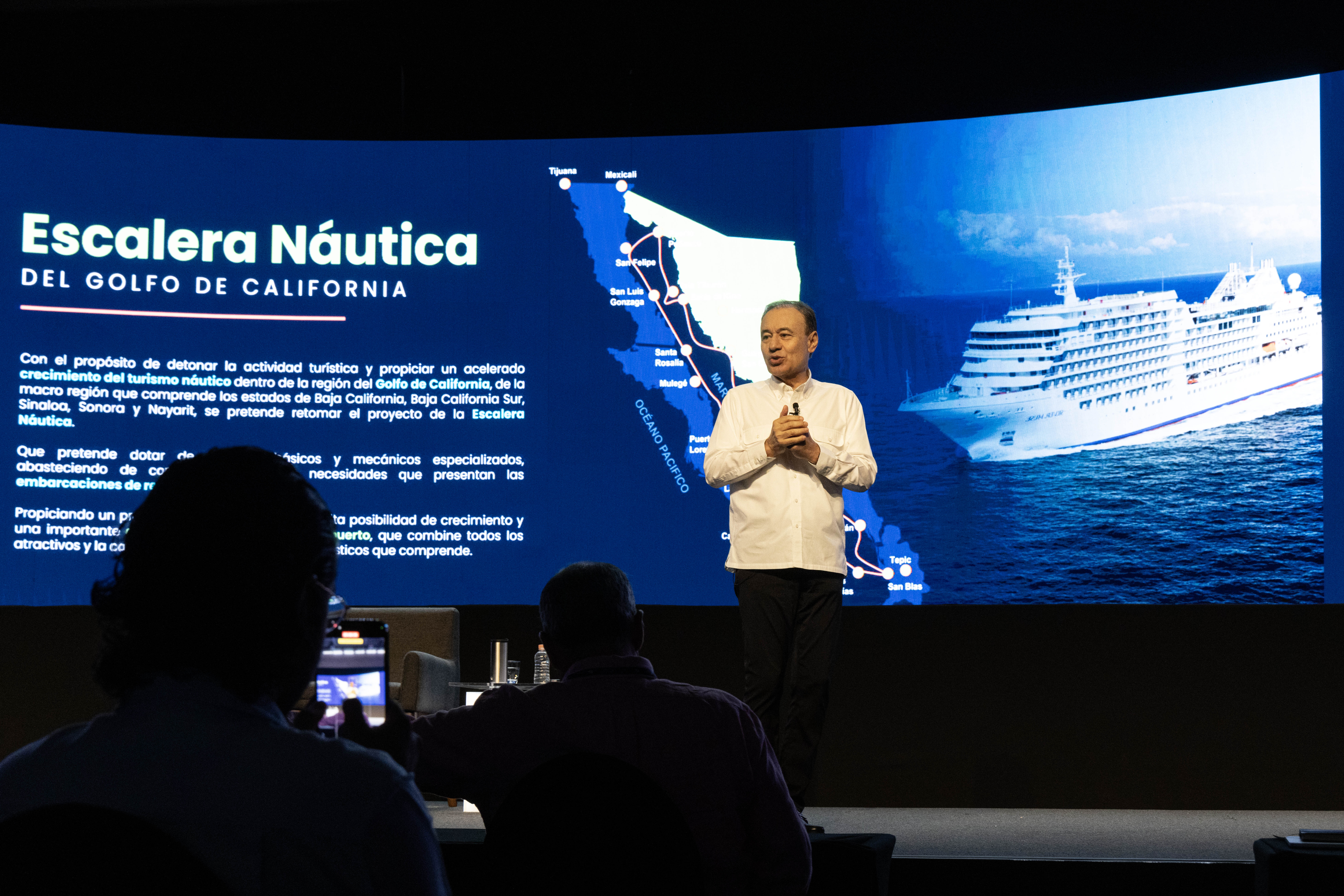 Alfonso Durazo, Turismo, Golfo de California, Mar de Cortés