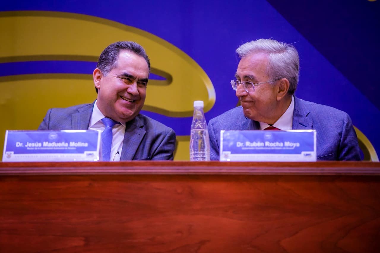 Jesús Madueña Molina y Rubén Rocha Moya