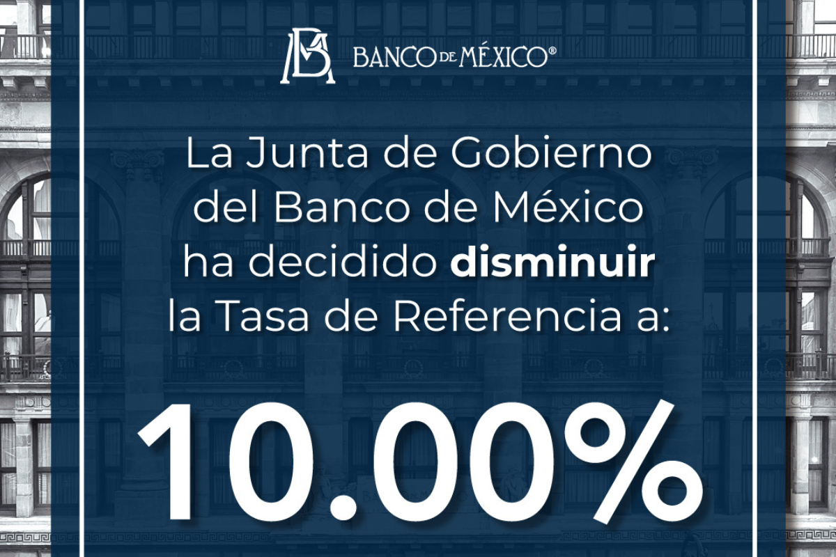 Banxico efectúa en recorte a la tasa de interés, luego de que su homólogo de Estados Unidos hiciera lo mismo un día antes. Estas son las principales razones detrás del cambio,