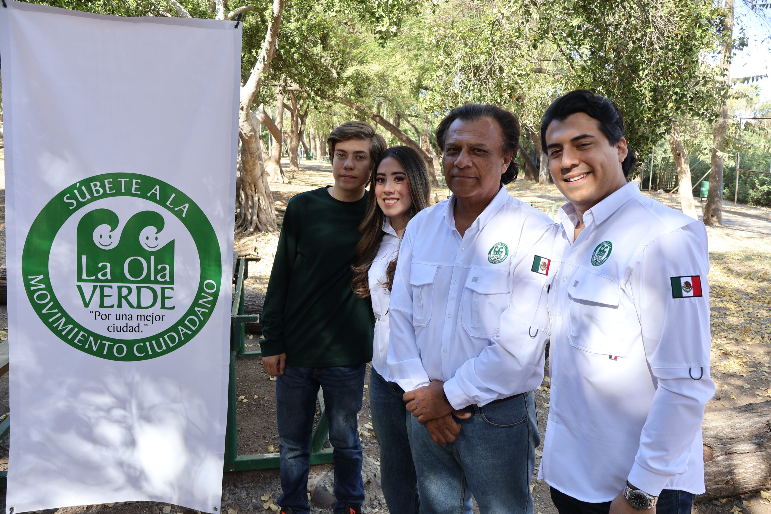 Ola Verde Carlos y Aracely