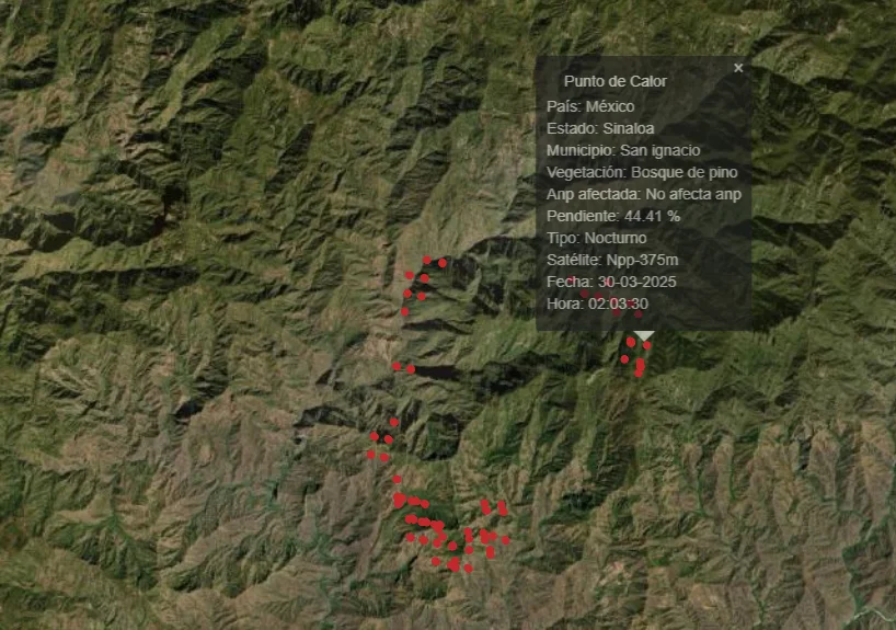 conabio satif incendios san ignacio 30 marzo