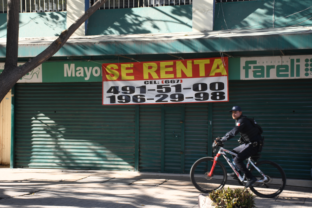 La crisis económica en Sinaloa provoca rezago en creación de nuevos negocios.