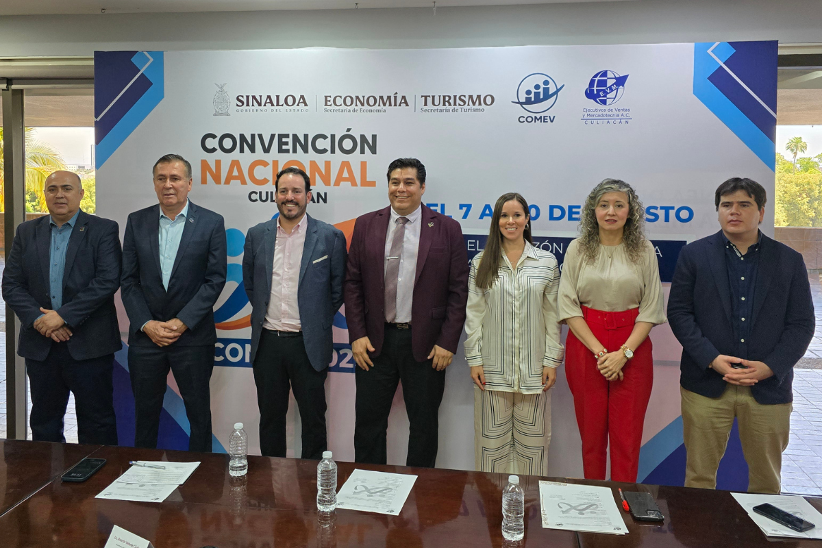 La convención nacional de ejecutivos de ventas se realizará en culiacán este 2025.