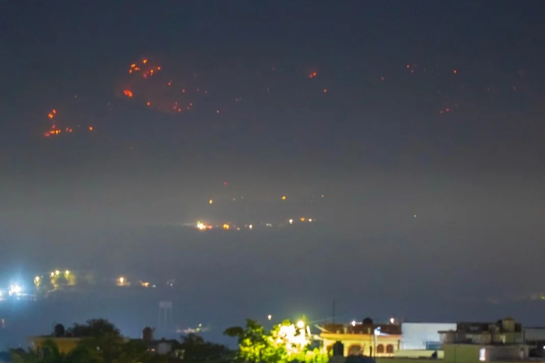foto incendio el pozo desde culiacan