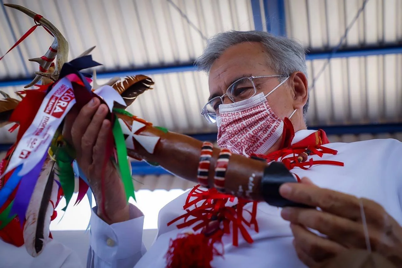 ruben rocha moya baston de mando mayo yoreme