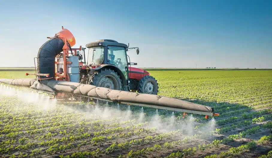 Pesticide-spraying