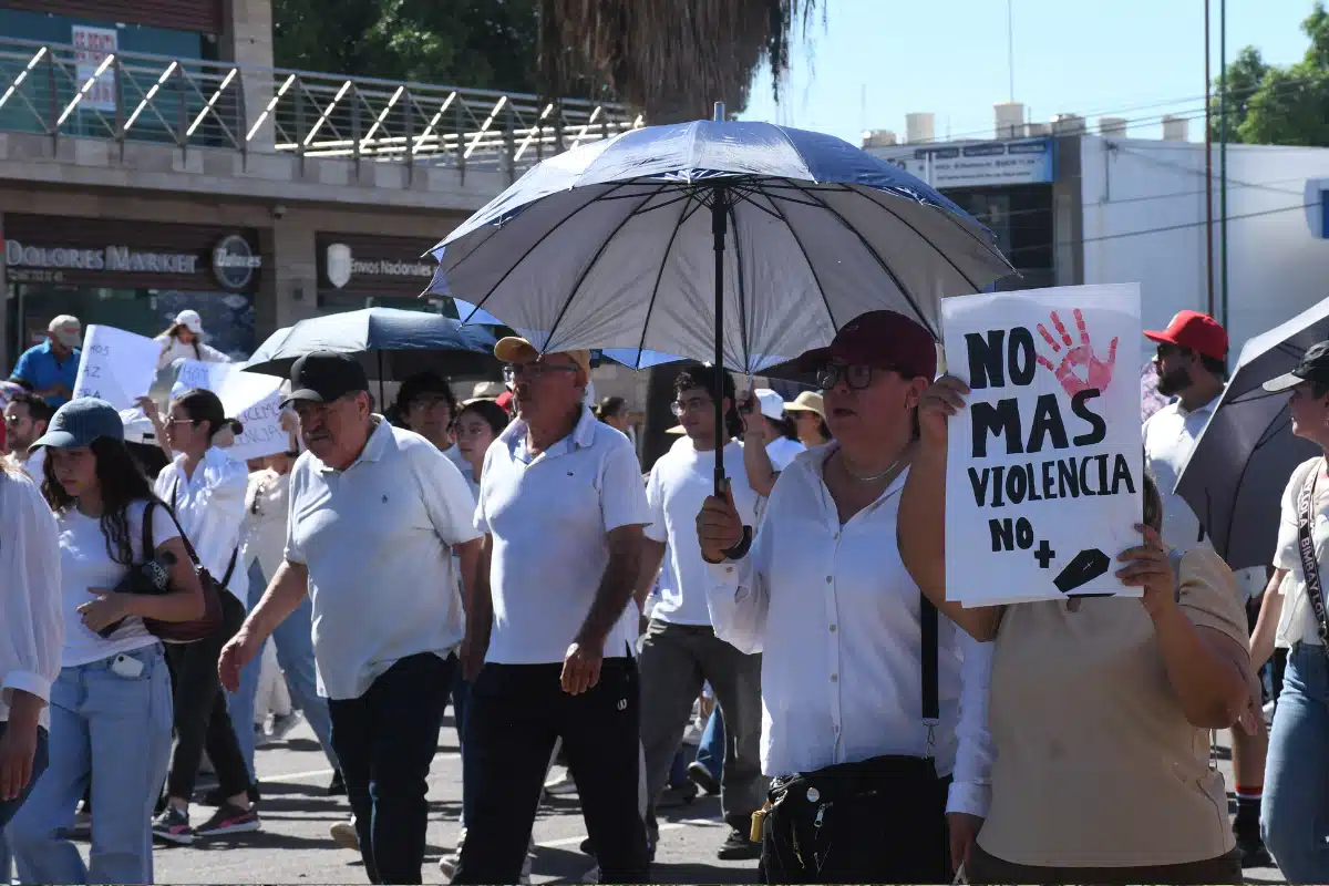 Marcha del 7 de septiembre en Culiacán