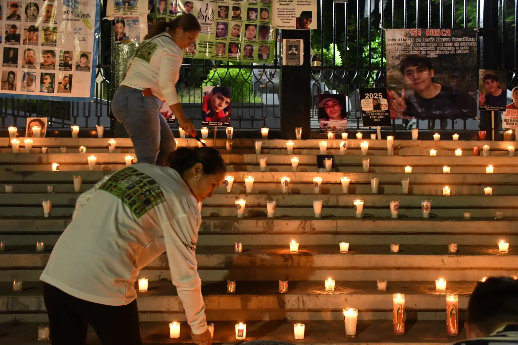 Memorial de desaparecidos en Sinaloa.