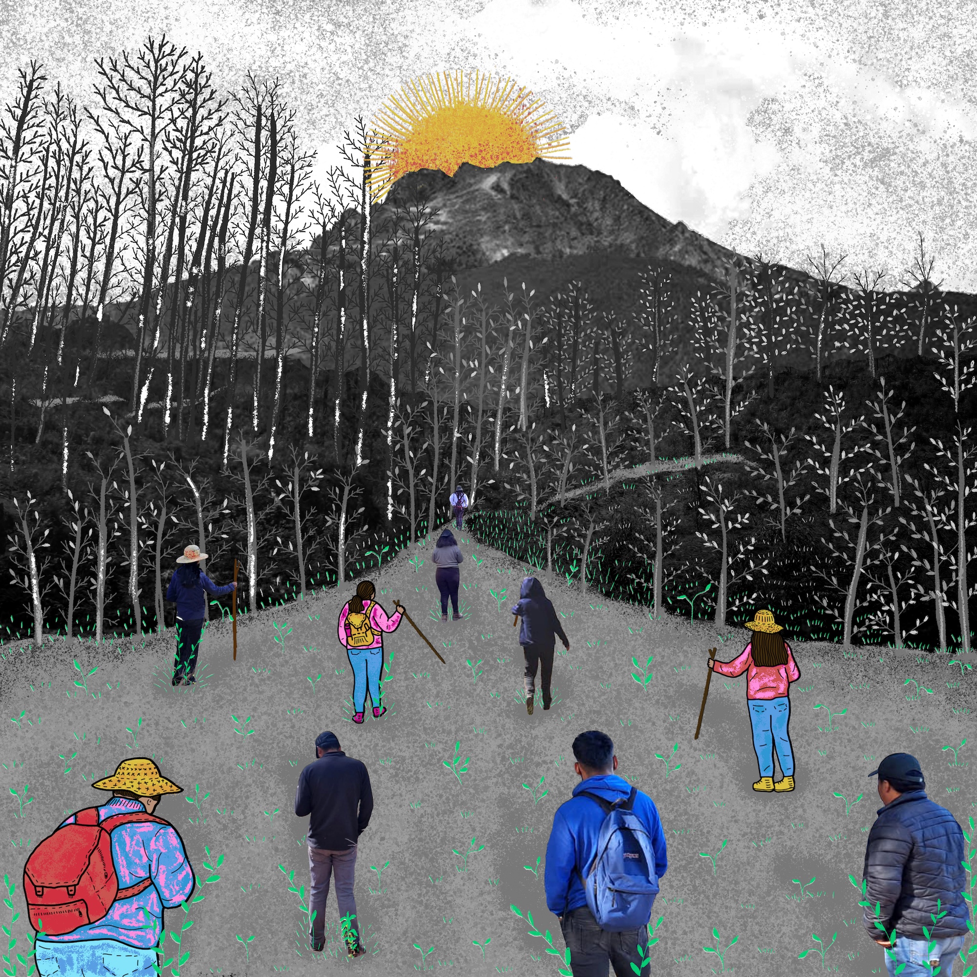 Ilustración Tlaxcala Malinche